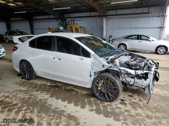 2018 Subaru WRX STI with VIN JF1VA2M62J9833122, listed as a Copart auction lot 45609215 with 36,498 mi miles and Salvage Title. Bid and sale history available at carsss.com. Image 4.