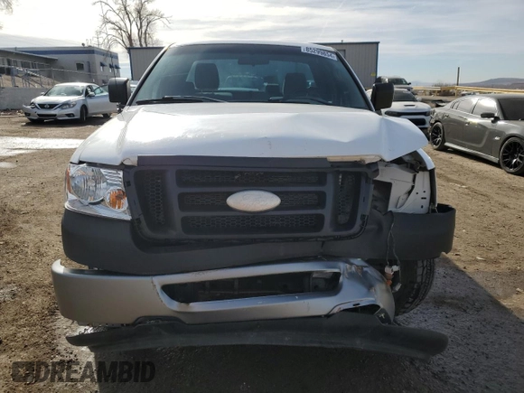 2007 Ford F-150 XL with VIN 1FTRF12287KC42057, listed as a Copart auction lot 85299854 with 2,060,155 mi miles and Salvage title. Bid and sale history available at DreamBid. Image 5.