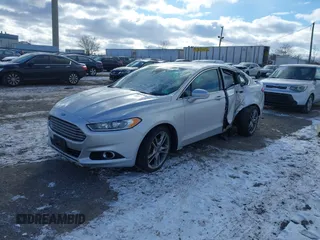2016 Ford Fusion Titanium with VIN 3FA6P0K96GR101285, listed as a IAAI auction lot 41214633 with 113,633 mi miles and . Bid and sale history available at carsss.com. Image 17.