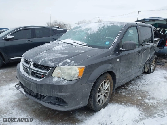 2014 Dodge Grand Caravan SE with VIN 2C4RDGBG8ER470014, listed as a IAAI auction lot 41553310 with 147,657 mi miles. Bid and sale history available at carsss.com. Image 16.