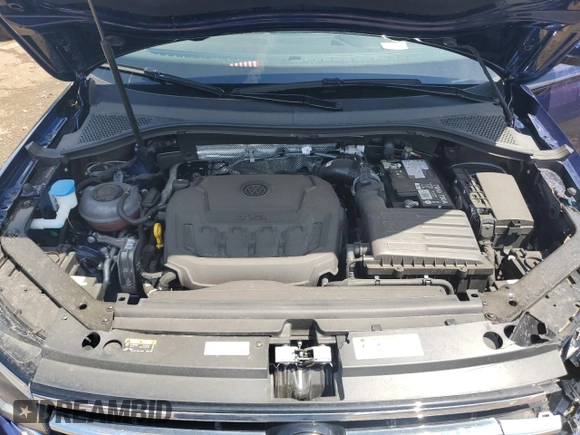 2024 Volkswagen Tiguan SE с VIN 3VVMB7AX8RM126148, выставлен на аукционе Copart как лот 54236005 с пробегом 3 110 миль миль и Чистый • Clean title. История ставок и продаж доступна на DreamBid. Изображение 12.