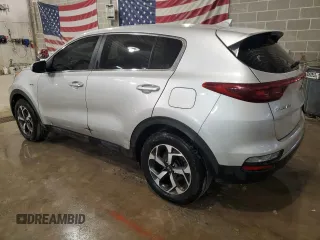 2020 Kia Sportage LX with VIN KNDPMCAC5L7800852, listed as a Copart auction lot 42690505 with 121,398 mi miles and Clean Title. Bid and sale history available at carsss.com. Image 2.
