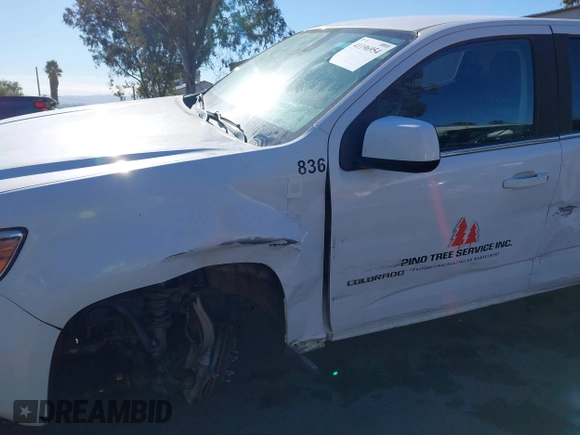 2020 Chevrolet Colorado 4WD Work Truck with VIN 1GCGTBEN9L1145963, listed as a IAAI auction lot 41196954 with 134,526 mi miles and . Bid and sale history available at DreamBid. Image 6.
