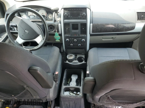 2010 Dodge Grand Caravan with VIN 2D4RN5D12AR197403, listed as a Copart auction lot 54356515 with 105,318 mi miles and Salvage Title. Bid and sale history available at DreamBid. Image 8.