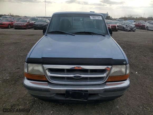 1998 Ford Ranger XL with VIN 1FTYR10U8WUB23550, listed as a Copart auction lot 78037724 with 91,392 mi miles and Clean Title. Bid and sale history available at carsss.com. Image 5.