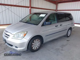 2005 Honda Odyssey LX with VIN 5FNRL38255B131729, listed as a IAAI auction lot 41880067 with 333,450 mi miles. Bid and sale history available at carsss.com. Image 2.