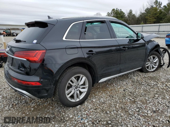 2023 Audi Q5 S line Premium with VIN WA1GAAFY4P2025538, listed as a Copart auction lot 44680105 with 13,130 mi miles and Salvage Title. Bid and sale history available at carsss.com. Image 3.