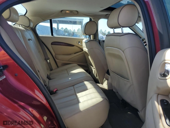 2008 Jaguar S-Type 3.0 with VIN SAJWA01A78FN88763, listed as a Copart auction lot 42589585 with 127,271 mi miles and Non Repairable. Bid and sale history available at carsss.com. Image 10.