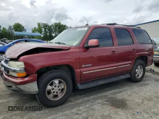 2003 Chevrolet Tahoe LS with VIN 1GNEC13Z73J196439, listed as a Copart auction lot 57908725 with Not provided miles and Salvage title. Bid and sale history available at DreamBid. Image 1.