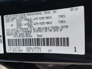 2019 Toyota Tundra SR with VIN 5TFUY5F10KX789414, listed as a IAAI auction lot 41841893 with 36,727 mi miles and . Bid and sale history available at DreamBid. Image 9.