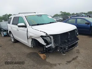 2019 Ford Expedition Platinum with VIN 1FMJU1MT1KEA68098, listed as a IAAI auction lot 42594143 with 116,813 mi miles and . Bid and sale history available at DreamBid. Image 6.