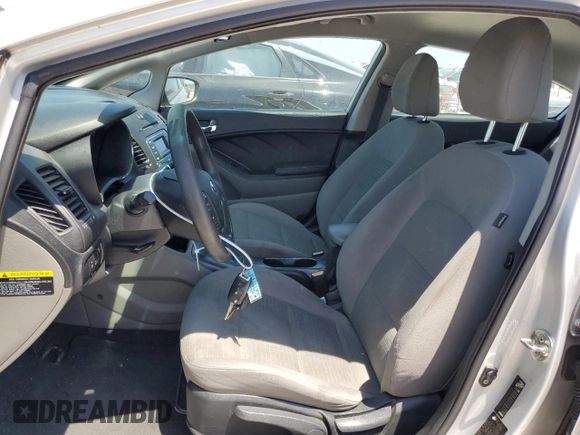 2015 Kia Forte LX with VIN KNAFX4A69F5343124, listed as a Copart auction lot 54858145 with 130,488 mi miles and Salvage Title. Bid and sale history available at carsss.com. Image 7.