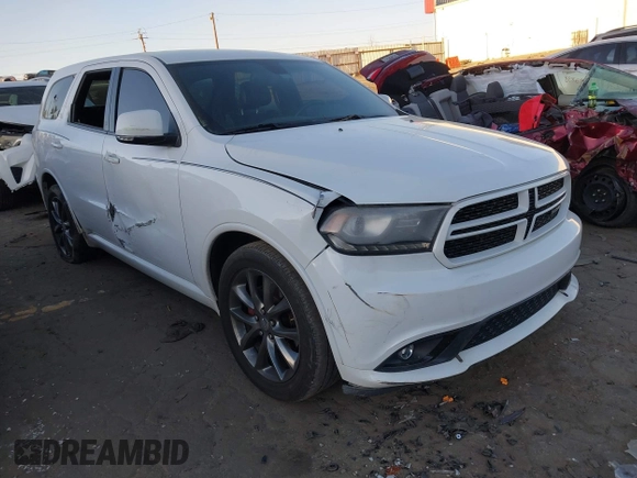 2014 Dodge Durango R/T z VIN 1C4SDHCT3EC596678, wystawiony jako IAAI lot #41887839 z przebiegiem 164 050 mil mil oraz . Historia ofert i sprzedaży dostępna na DreamBid. Obrazek 1.