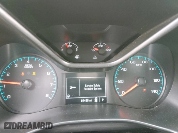 2018 Chevrolet Colorado 2WD Work Truck with VIN 1GCHSBEA8J1311245, listed as a Copart auction lot 55099775 with 94,436 mi miles and Non repairable. Bid and sale history available at DreamBid. Image 9.