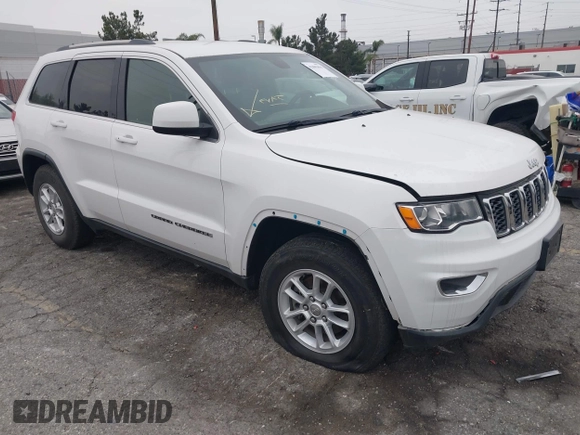 2017 Jeep Grand Cherokee Laredo with VIN 1C4RJEAGXHC784971, listed as a IAAI auction lot 41885896 with 74,062 mi miles. Bid and sale history available at carsss.com. Image 1.