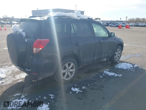 2008 Toyota RAV4 Ltd with VIN JTMBK31V385048475, listed as a IAAI auction lot 41040118 with 154,609 mi miles. Bid and sale history available at carsss.com. Image 4.