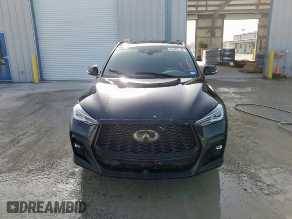 2024 Infiniti QX50 Sport z VIN 3PCAJ5FA9RF104175, wystawiony jako Copart lot #61975145 z przebiegiem 4 672 mil mil oraz Czysty tytuł • Clean title. Historia ofert i sprzedaży dostępna na DreamBid. Obrazek 5.