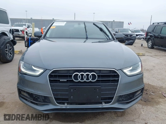 2016 Audi A4 Premium Plus with VIN WAUFFAFL2GN017733, listed as a IAAI auction lot 41589846 with 62,125 mi miles. Bid and sale history available at carsss.com. Image 12.