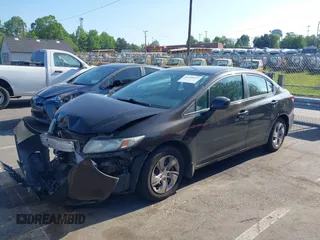 2013 Honda Civic LX z VIN 2HGFB2F5XDH537125, wystawiony jako IAAI lot #42149823 z przebiegiem 166 321 mil mil oraz . Historia ofert i sprzedaży dostępna na DreamBid. Obrazek 2.