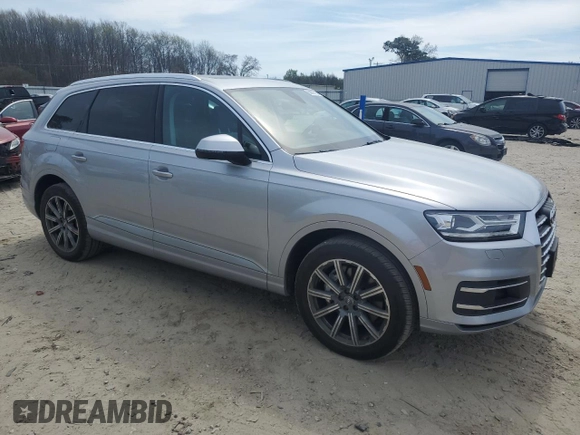 2017 Audi Q7 Premium Plus with VIN WA1LAAF73HD056615, listed as a Copart auction lot 50899715 with 157,742 mi miles and Clean Title. Bid and sale history available at carsss.com. Image 4.