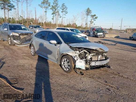 2023 Toyota Corolla LE with VIN 5YFB4MDE7PP048430, listed as a IAAI auction lot 41407860 with 32,168 mi miles and . Bid and sale history available at DreamBid. Image 1.