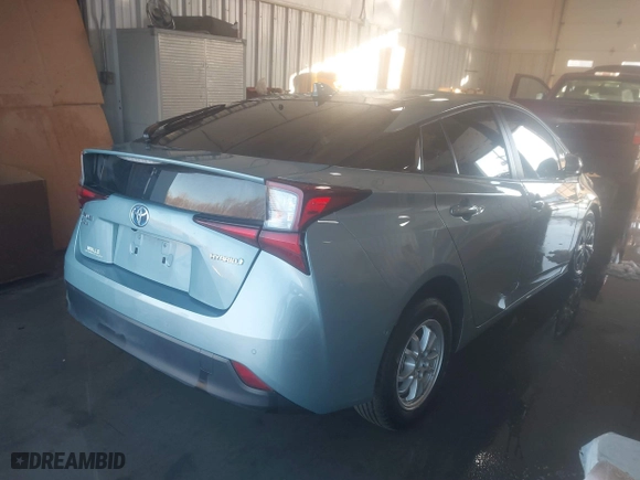 2022 Toyota Prius LE with VIN JTDL9MFU6N3041369, listed as a IAAI auction lot 41328637 with 96,424 mi miles. Bid and sale history available at carsss.com. Image 4.