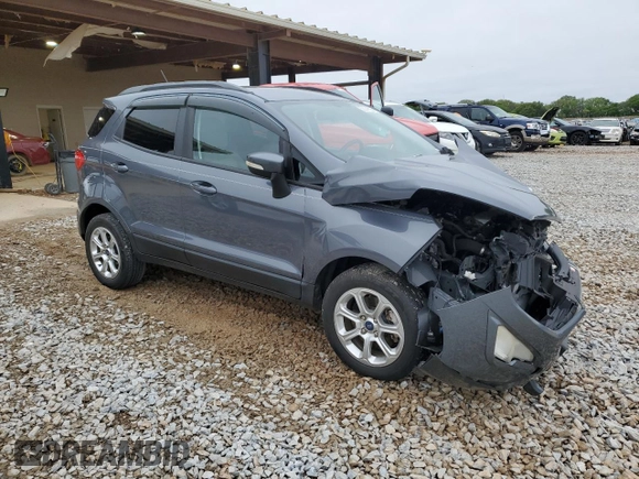 2019 Ford EcoSport SE with VIN MAJ3S2GE9KC253281, listed as a Copart auction lot 52141625 with 87,151 mi miles and Salvage Title. Bid and sale history available at DreamBid. Image 4.