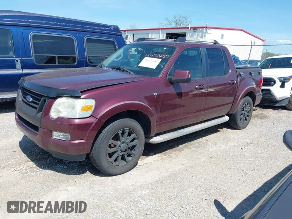 2007 Ford Explorer Sport Trac Limited z VIN 1FMEU53857UA51632, wystawiony jako IAAI lot #42128687 z przebiegiem 420 334 mil mil oraz . Historia ofert i sprzedaży dostępna na DreamBid. Obrazek 2.