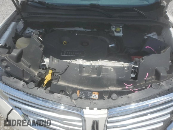 2017 Lincoln MKC Reserve with VIN 5LMCJ3C9XHUL19165, listed as a Copart auction lot 61538025 with 130,041 mi miles and Salvage title. Bid and sale history available at DreamBid. Image 12.