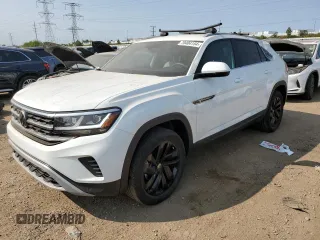 2022 Volkswagen Atlas SE with VIN 1V2KC2CA5NC218441, listed as a Copart auction lot 70404154 with 37,474 mi miles and Salvage title. Bid and sale history available at DreamBid. Image 1.