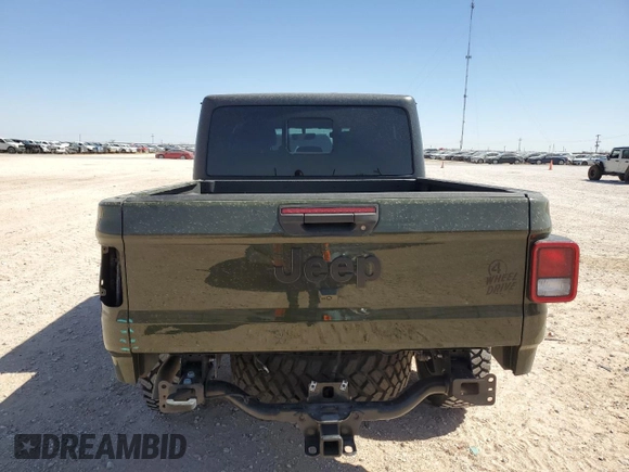 2022 Jeep Gladiator Texas Trail z VIN 1C6HJTAG8NL120557, wystawiony jako Copart lot #47624085 z przebiegiem 9 232 mil mil oraz Szkoda całkowita • Salvage title. Historia ofert i sprzedaży dostępna na DreamBid. Obrazek 6.