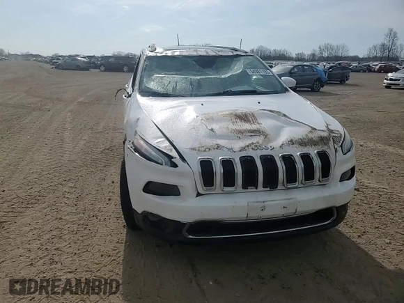 2017 Jeep Cherokee Limited with VIN 1C4PJMDS0HD214781, listed as a Copart auction lot 54001185 with 75,593 mi miles and Clean title. Bid and sale history available at DreamBid. Image 14.