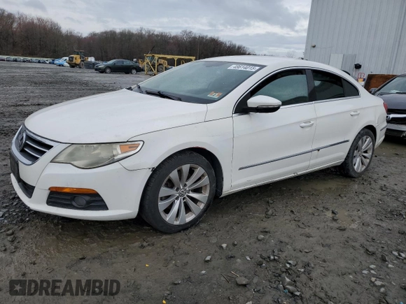2009 Volkswagen CC Sport with VIN WVWML73C59E568123, listed as a Copart auction lot 48614015 with 186,591 mi miles and Clean Title. Bid and sale history available at DreamBid. Image 1.