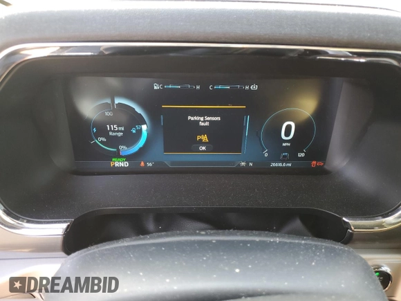 2022 Ford F-150 Lightning Pro с VIN 1FTVW1EL6NWG04931, выставлен на аукционе Copart как лот 43184675 с пробегом 26 616 миль миль и Списание • Salvage title. История ставок и продаж доступна на DreamBid. Изображение 9.