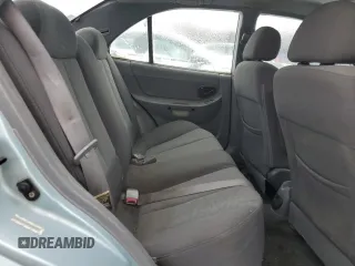 2005 Hyundai Accent GLS with VIN KMHCG45C05U605523, listed as a Copart auction lot 43811815 with 190,638 mi miles and Salvage Title. Bid and sale history available at carsss.com. Image 10.