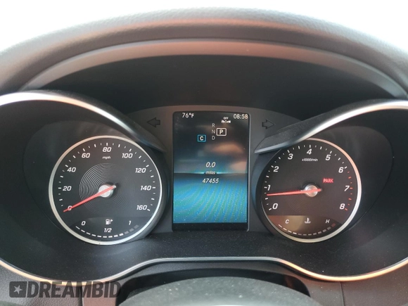 2019 Mercedes-Benz C 300 z VIN 55SWF8DB0KU317895, wystawiony jako Copart lot #59327855 z przebiegiem 47 455 mil mil oraz Szkoda całkowita • Salvage title. Historia ofert i sprzedaży dostępna na DreamBid. Obrazek 9.