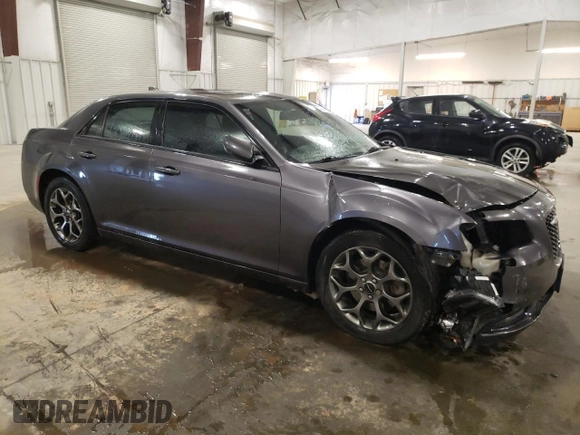 2015 Chrysler 300 with VIN 2C3CCAGG4FH892422, listed as a Copart auction lot 48292945 with 165,687 mi miles and Salvage Title. Bid and sale history available at carsss.com. Image 4.