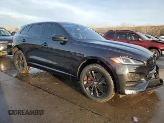 2021 Jaguar F-Pace S with VIN SADCJ2EU7MA684261, listed as a Copart auction lot 87264294 with 24,188 mi miles and Salvage title. Bid and sale history available at DreamBid. Image 4.