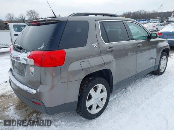 2011 GMC Terrain SLE-2 with VIN 2CTALSEC1B6475696, listed as a IAAI auction lot 41326742 with 115,944 mi miles. Bid and sale history available at carsss.com. Image 4.