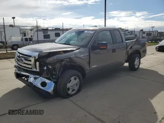 2012 Ford F-150 XL with VIN 1FTFX1CT7CFC36213, listed as a Copart auction lot 48087025 with 64,158 mi miles and Salvage Title. Bid and sale history available at carsss.com. Image 1.