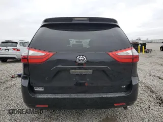 2016 Toyota Sienna LE AAS with VIN 5TDKK3DC7GS706561, listed as a Copart auction lot 51363465 with 107,443 mi miles and Salvage Title. Bid and sale history available at carsss.com. Image 6.
