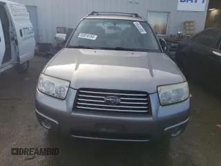 2007 Subaru Forester X with VIN JF1SG65677H717534, listed as a Copart auction lot 83818154 with 132,921 mi miles and Salvage title. Bid and sale history available at DreamBid. Image 5.