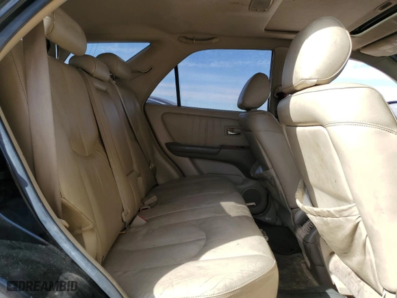 2003 Lexus RX 300 with VIN JTJGF10U630161993, listed as a Copart auction lot 43962205 with 233,526 mi miles and Salvage Title. Bid and sale history available at carsss.com. Image 11.