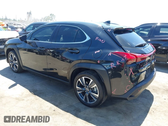 2022 Lexus UX 200 with VIN JTHX3JBH8N2047074, listed as a IAAI auction lot 42665051 with 27,249 mi miles and . Bid and sale history available at DreamBid. Image 3.
