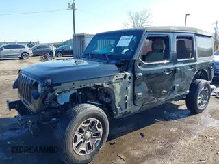 2018 Jeep Wrangler Unlimited Sport S с VIN 1C4HJXDG4JW150840, выставлен на аукционе IAAI как лот 41674204 с пробегом 96 177 миль миль и . История ставок и продаж доступна на DreamBid. Изображение 6.