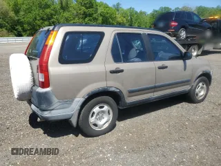 2002 Honda CR-V LX with VIN JHLRD684X2C007953, listed as a Copart auction lot 54904815 with 214,150 mi miles and Clean Title. Bid and sale history available at carsss.com. Image 3.