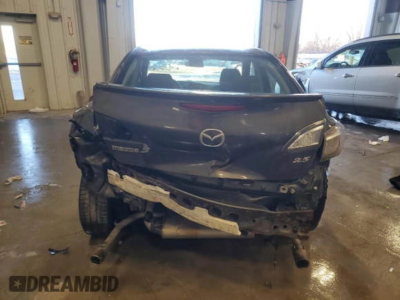 2010 Mazda 3 S Sport with VIN JM1BL1S59A1211580, listed as a Copart auction lot 45342865 with 218,595 mi miles and Salvage Title. Bid and sale history available at DreamBid. Image 6.