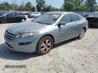 2010 Honda Accord Crosstour EX-L with VIN 5J6TF1H56AL014254, listed as a Copart auction lot 53242445 with 256,640 mi miles and Clean Title. Bid and sale history available at carsss.com. Image 1.