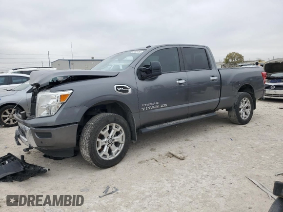 2020 Nissan Titan XD Platinum Reserve with VIN 1N6AA1FB1LN508112, listed as a Copart auction lot 84524154 with 60,342 mi miles and Salvage Title. Bid and sale history available at carsss.com. Image 1.