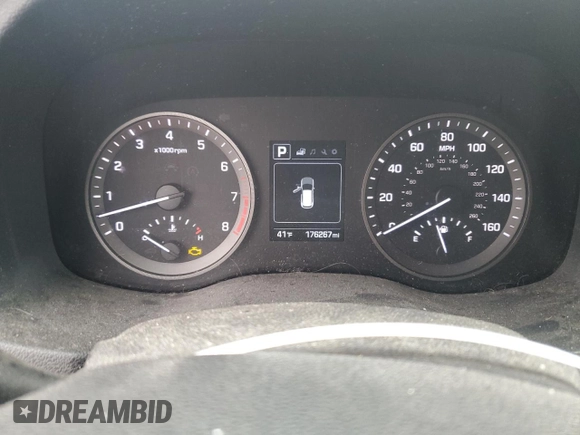2018 Hyundai Tucson SEL with VIN KM8J33A48JU709473, listed as a Copart auction lot 52141445 with 176,267 mi miles and Clean Title. Bid and sale history available at carsss.com. Image 9.